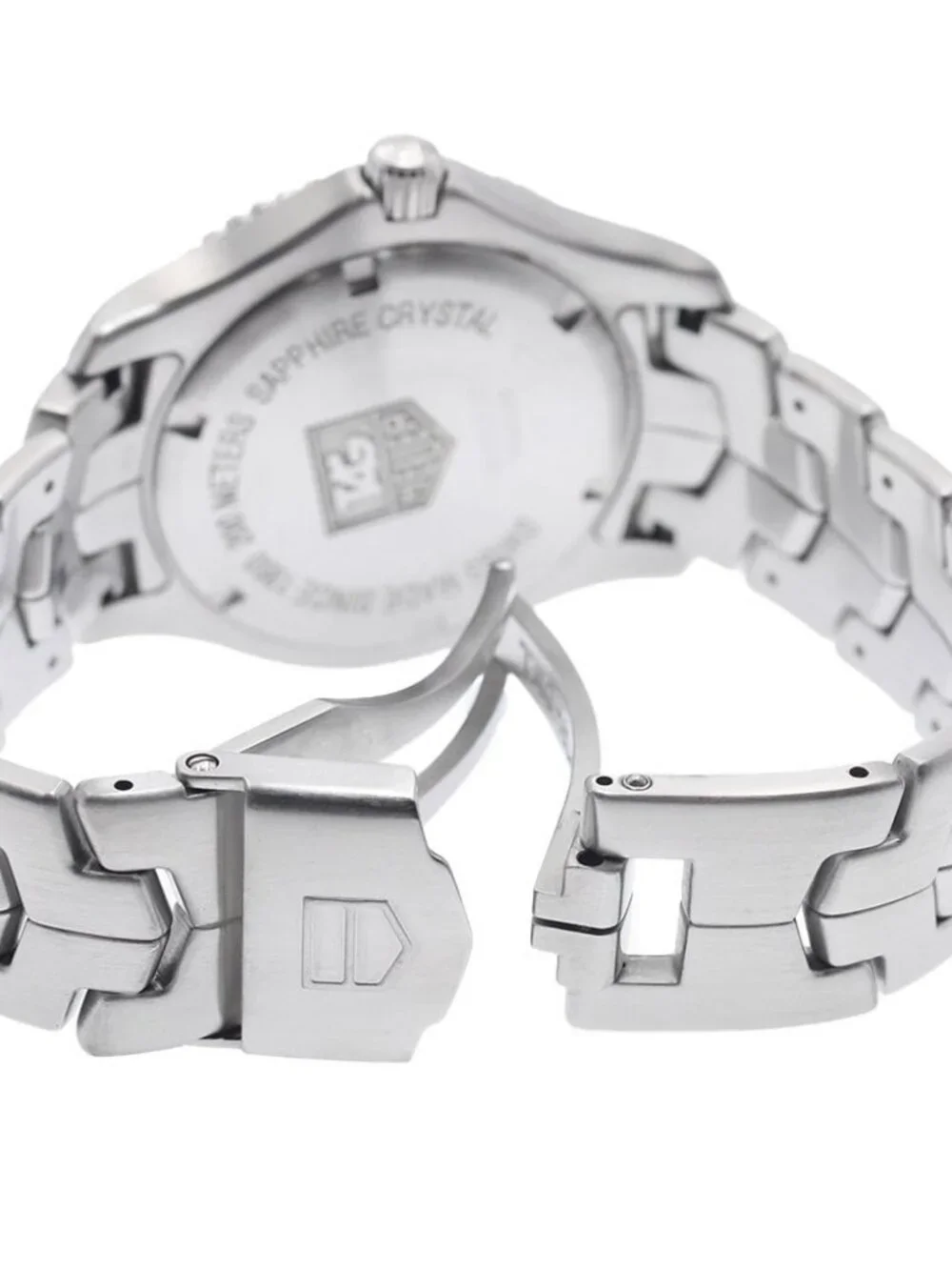 TAG HEUER Link WJ1111-0 Date Silver Dial Quartz Men's Watch_962288